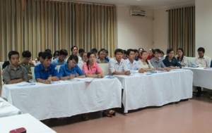Tập huấn về hiến máu tình nguyện tại tỉnh Quảng Ngãi