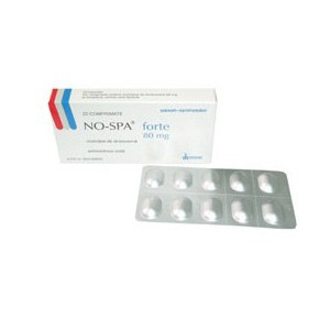 Thuốc No-Spa Forte 80mg (2Vi x 10Vien)