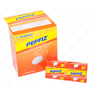 Thuốc PEPFIZ Effervescent Tablets