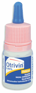 Thuốc nhỏ mắt Otrivin 0.05% Nasal Drops 10ml