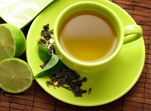 Kết quả hình ảnh cho uống trà xanh với chanh