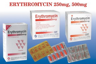 Tác dụng phụ của kháng sinh erythromycin, bạn cần nên biết
