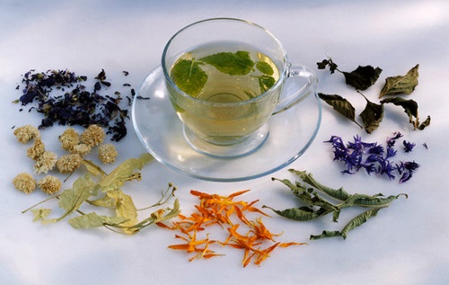 Herbal Tea --- Image by © Maximilian Stock Ltd/photocuisine/Corbis