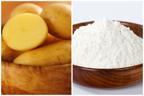 Cách trị nám tàn nhang an toàn với khoai tây và bột mì