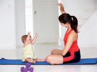 Bài tập giảm cân sinh mổ cho mẹ bầu