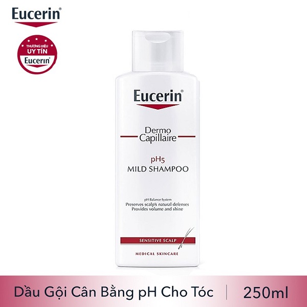 Dầu gội đầu Eucerin Dermocapillaire pH5 Mild Shampoo 250ml 