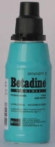 Betadine vaginal sol 125ml