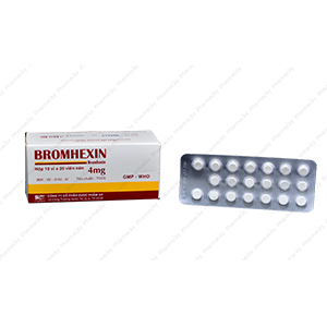Thuốc Bromhexin 4mg