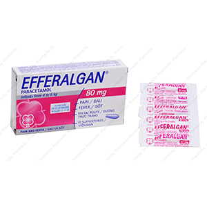 Thuốc Efferalgan 80mg