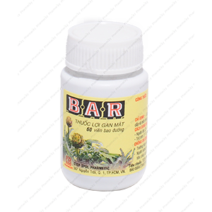 Thuốc Lợi Gan Mật B.A.R (60 viên)