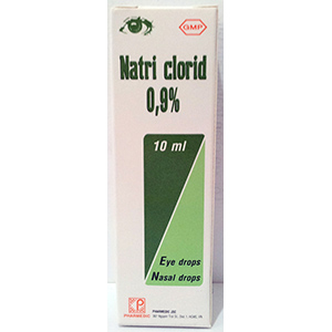 Thuốc Nhỏ Mắt Mũi Natri Clorid 0.9%
