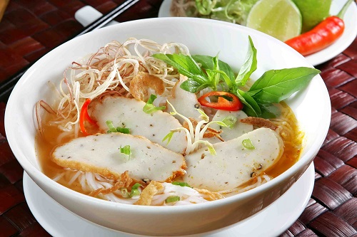 Bún chả cá món ăn ngon Nha Trang 