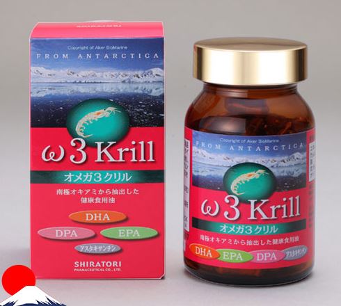 Dầu nhuyễn thể bổ mắt của Nhật Omega 3 Krill