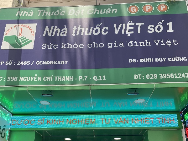 Nhà thuốc Việt số 1