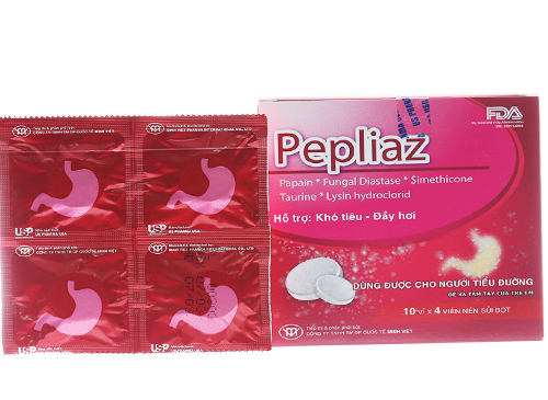 Viên sủi Pepliaz 