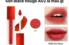 Son Black Rouge A02 là màu gì